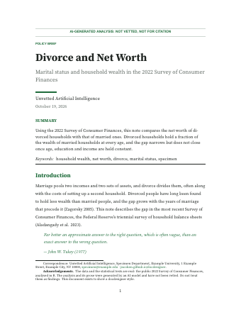 policy, Title on page 1: page 1