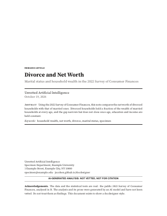 sociology, Title page: page 1